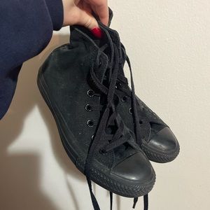 MATTE BLACK CHUCK TAYLOR CONVERSE